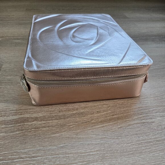 Lancôme Large Cosmetic Make Up Travel Case - Rose Gold - NEW - Picture 6 of 17